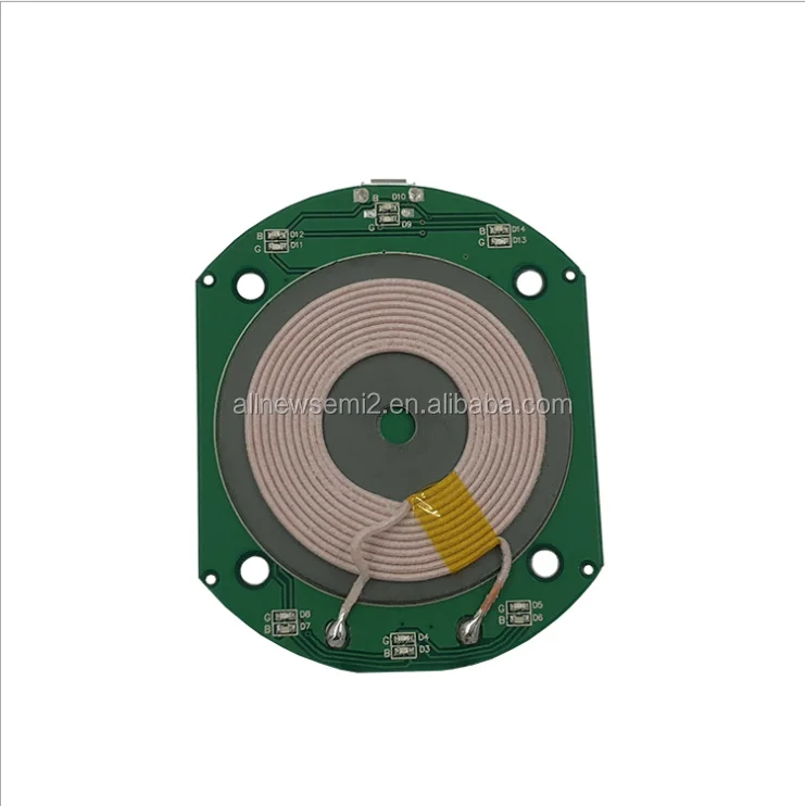 One-Stop Supply Wireless charger PCBA board q3h8 S6 S7 K9 Q5 02A Q6 wireless charger PCBA scheme chip Components