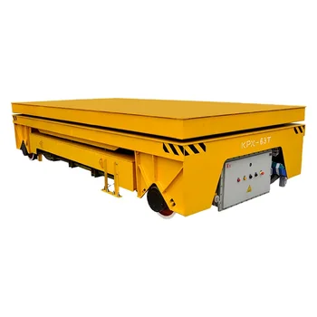New Electric Transfer Cart Flat Tractive Material Transfer Vehicle Factory Cargo Cart with Reliable Motor Engine and Pump