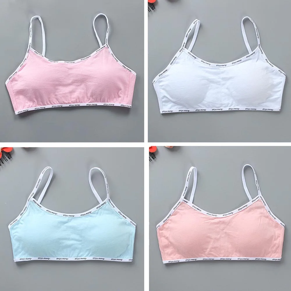 V-TREE Girls Bra Cotton Underwear Breathable
