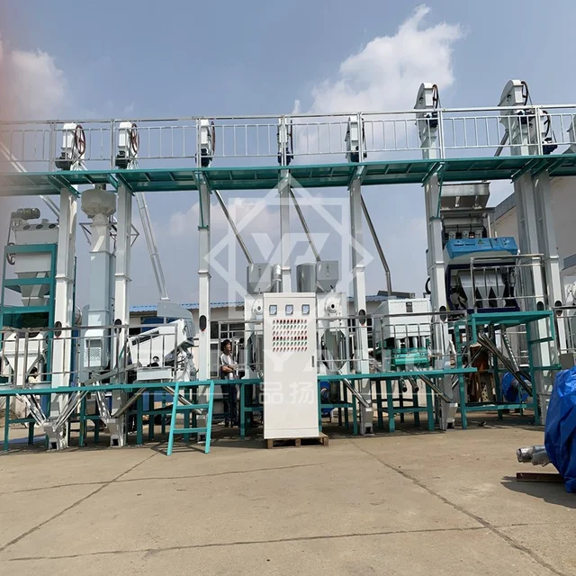 PinYang Rice Mill 40 Ton Per Day Complete Combined Rice Mill Line Rice Milling Process Machine Hot Selling in Indonesia