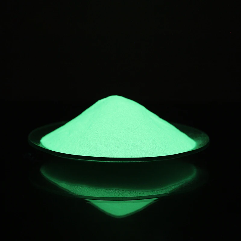 Night Glowing Phosphor Powder Luminous Powder Glow White to Blue Photoluminescent Pigment Glow in the Dark Pigment