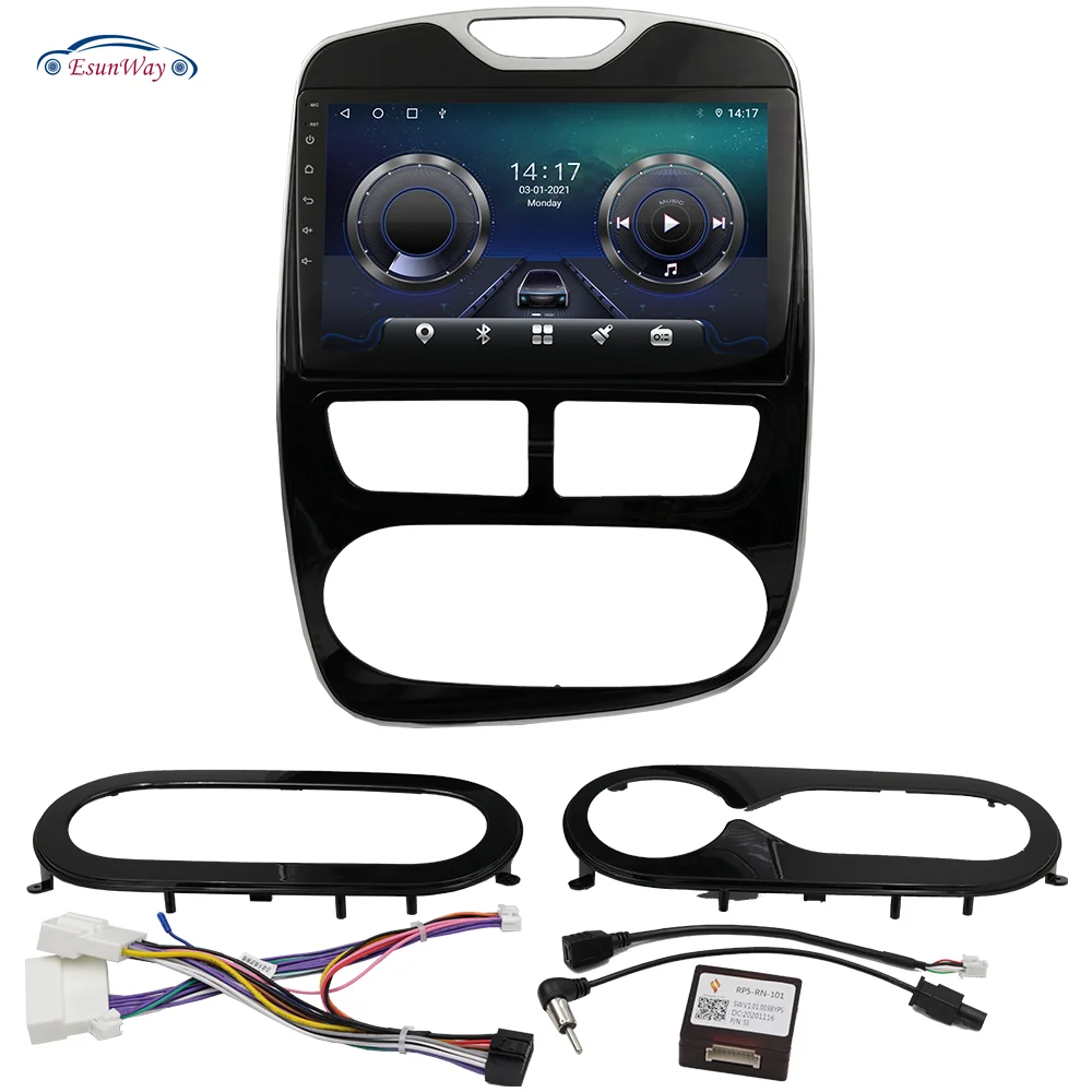 Autoradio Android Renault Clio 4 Autoradio Android 14 Renault Clio 4 ZOE 2013-2019 - Écran 10,1" - CarPlay/Android Auto - GPS - DAB - 4G Autoradio Android 14 Dab 4g