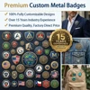 Custom soft enamel pin badge