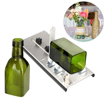 Glass Bottle Cutter Kit Adjustable Jar Cutting Metal Machine