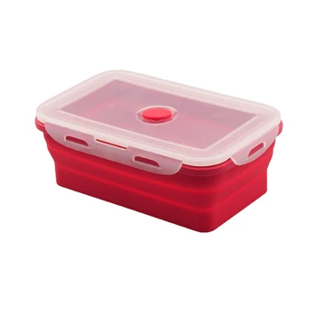 Factory Direct Sales Food Grade Safety Bento Lunch Box Silicone Silicone Food Storage Box Silicone Lunch Box For Kids