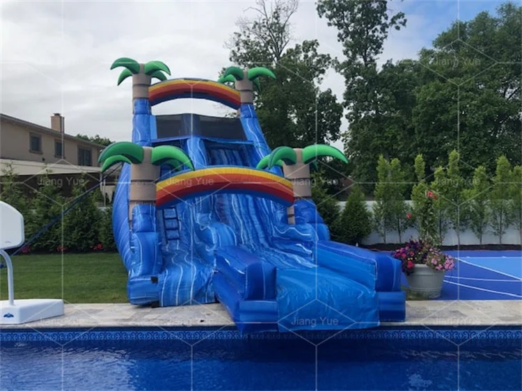 Portable Water Park Pool Slide for Sale Kids Pool Water Slide ...