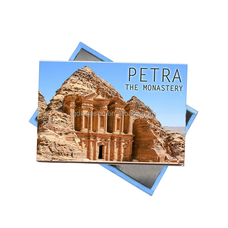 Logoson Custom Printing Travel Ref Magnet Bedouins Amman City Jordan Fridge Magnet