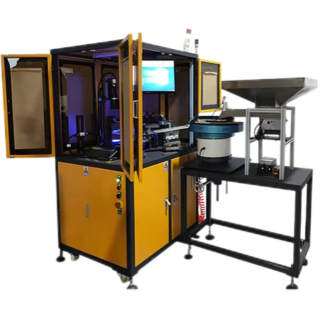 3-Camera Vision Inspection System Glass Disc Type CCD Sorting Machine 0 ...