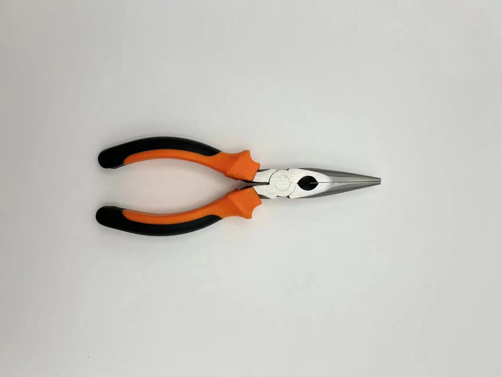 Needle Nose Plier 6\" Carbon Steel Hand Tool Soft Grip Plastic Handle Multi-Purpose Building Construction Cutting factory