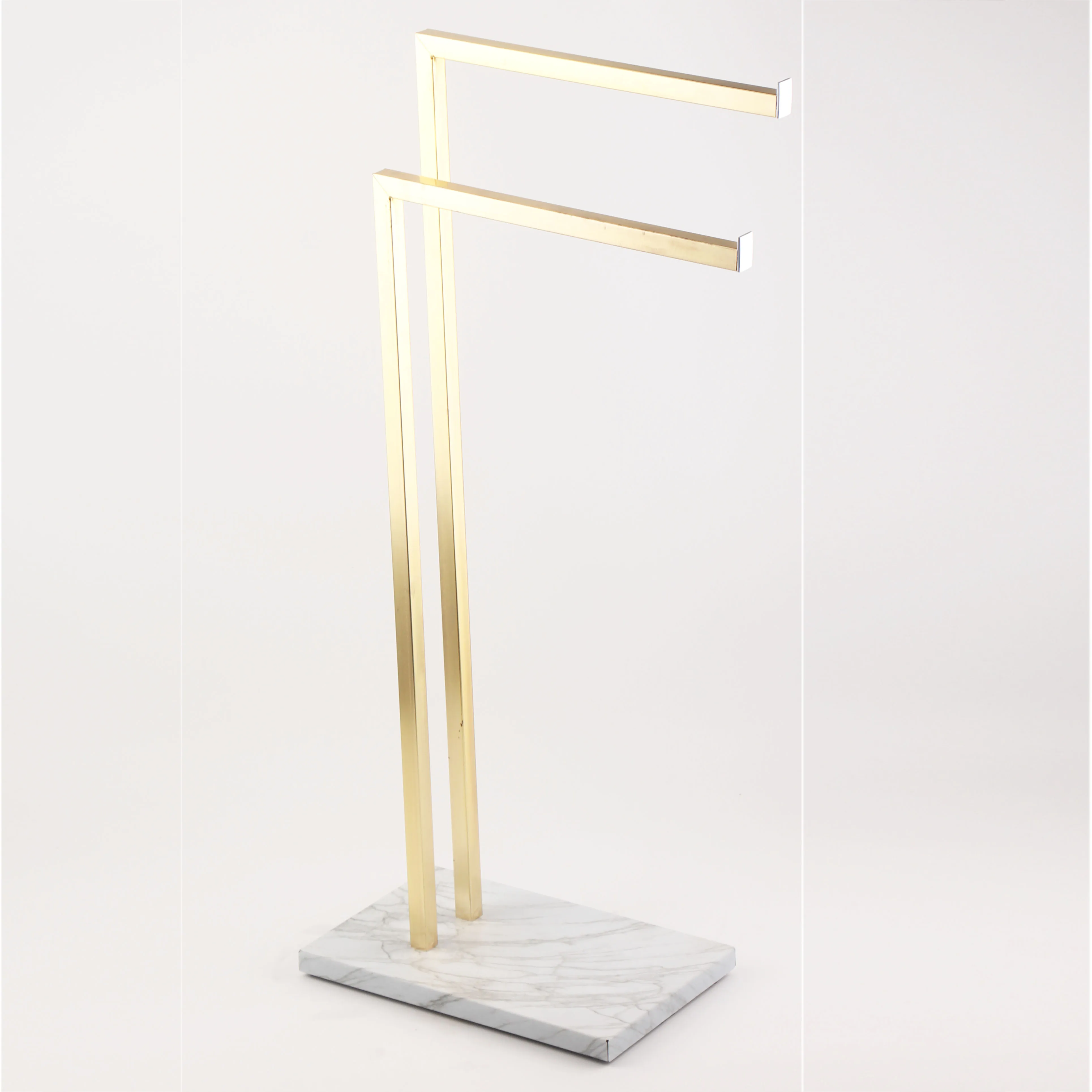 Marble Towel Holder Bathroom Towel Holder Stainless Steel Towel Rack