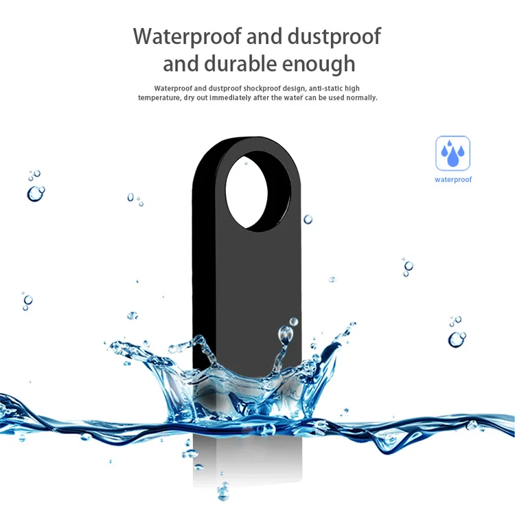 Metal Mini USB Flash Drive 64GB 32GB 16GB 8GB Pendrive USB Stick Pen Drive 4GB For Tablet PC - ANKUX.COM