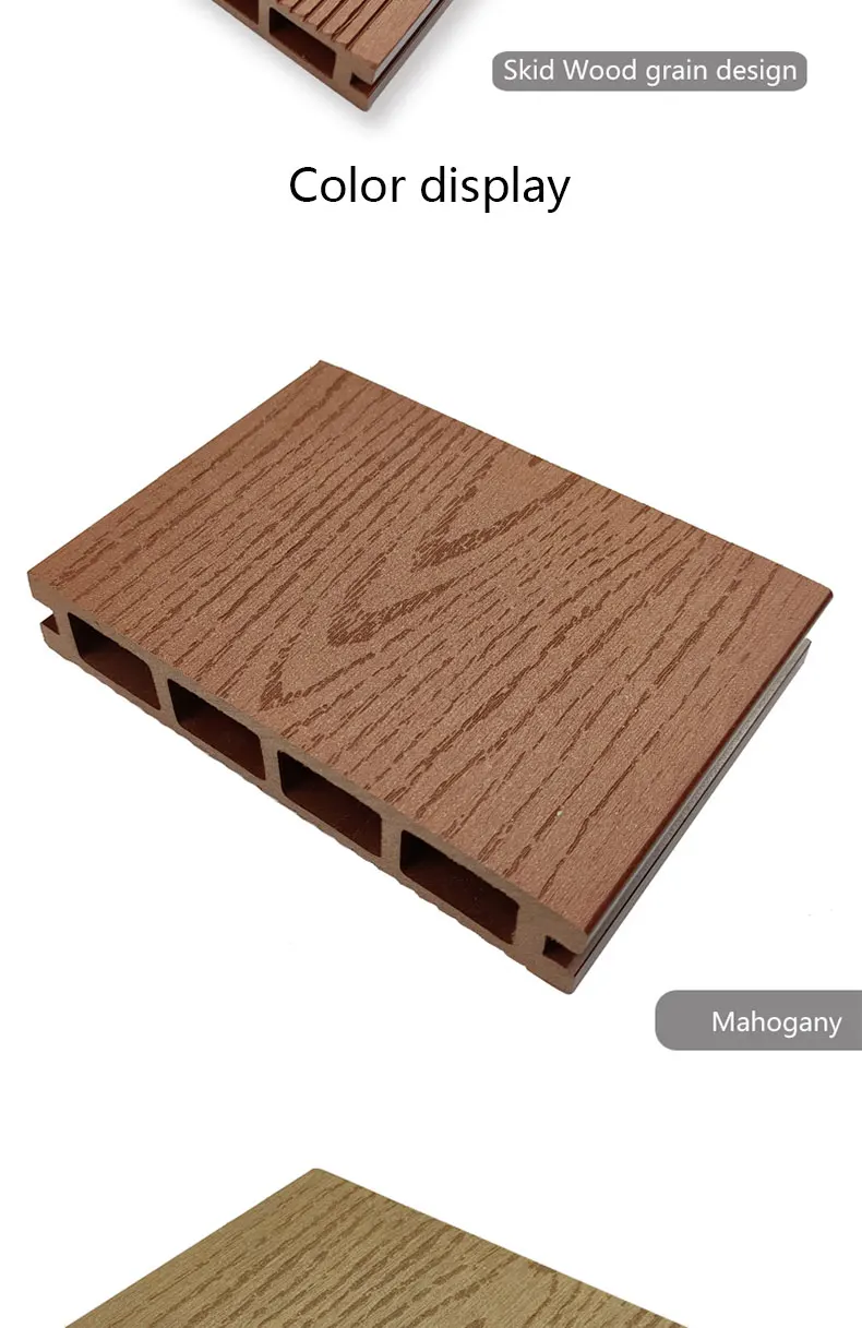 Plastic wood composite floor outdoor floor 140 * 25mm wood plastic composite outdoor garden wood plastic floor