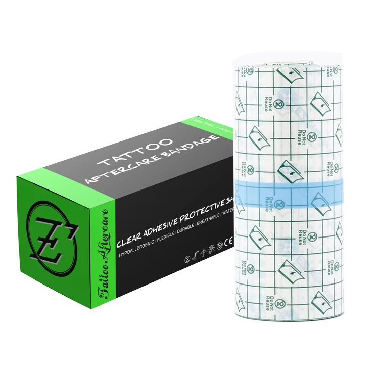 TATTOO PROTECTIVE AFTERCARE FILM 15CM X 5M OR 15CM x 10M ROLLS