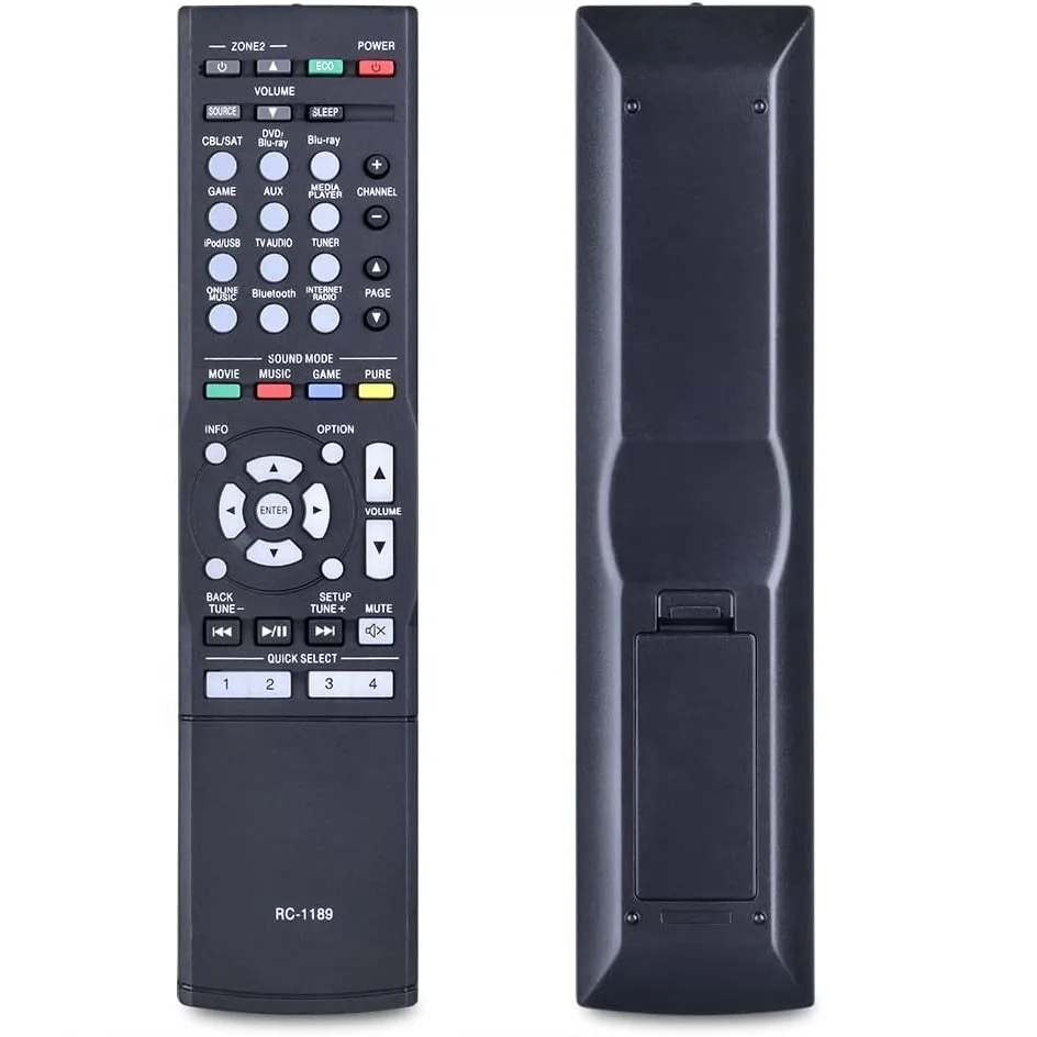 RC-1189 Denon AV Receiver Remote Control - Compatible & Reliable