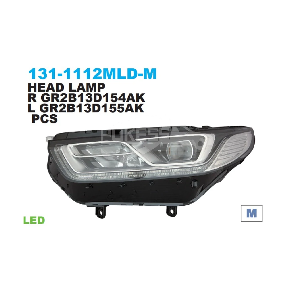 Auto Parts GR2B13D155AM GR2B13D155AL GR2B13D155AK Headlight L High Lev... — 2