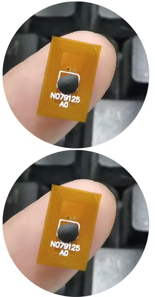 FPC0615 Mini NFC Tag 13.56MHz Heat Resistant Waterproof RFID Anti-Metal Flexible NTAG213 Business Card Membership Card