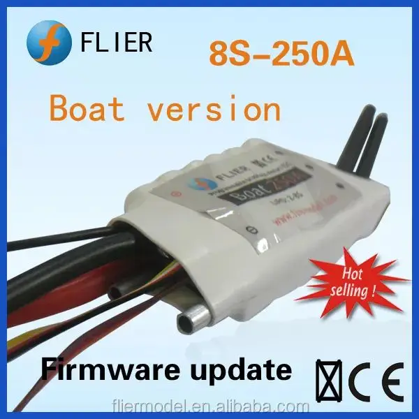 250A Brushless Motor ESC Combo with Toro Program Card for 1/5 RC Boat