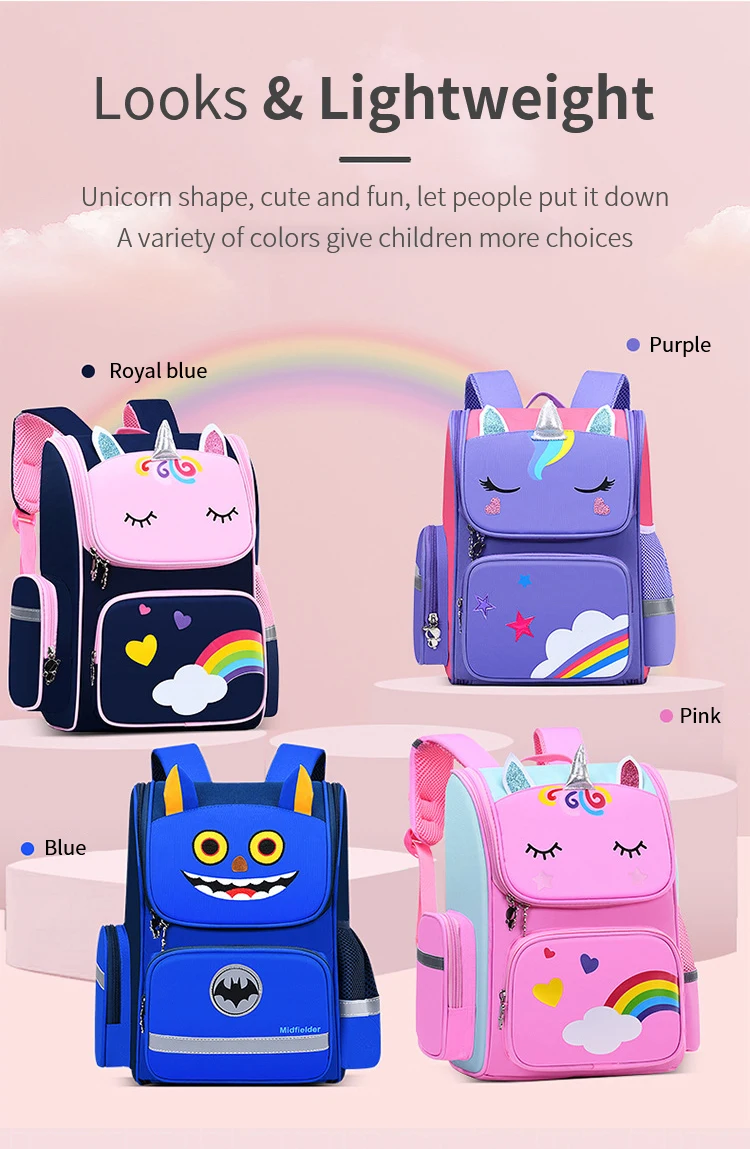 Wholesale Custom School Bag Backpack Waterproof School Bags Girls Bookbags Casual School Book