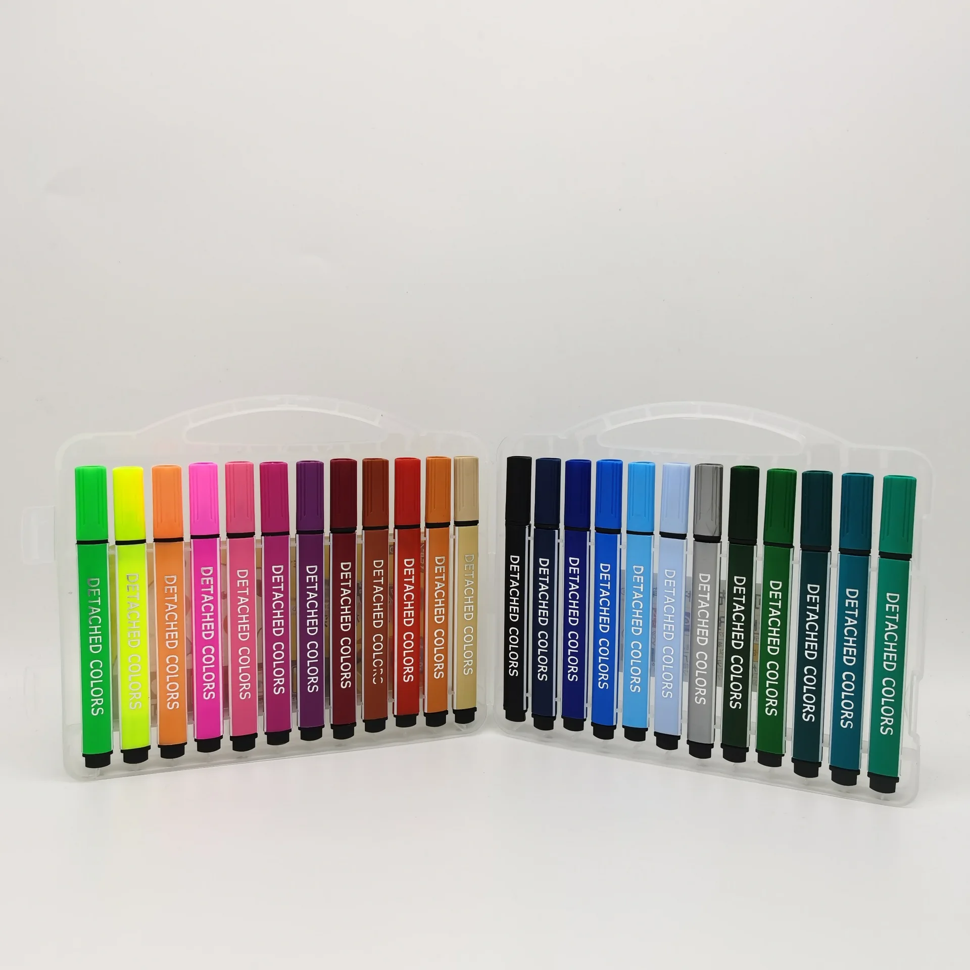 Набор акварельных ручек с треугольным стержнем