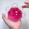 Jouet spongieux boule rouge