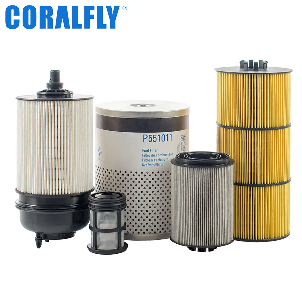 Coralfly Custom Logo Oil Filter 23530573 23530408 Dd13 Dd15 Dd16 For ...