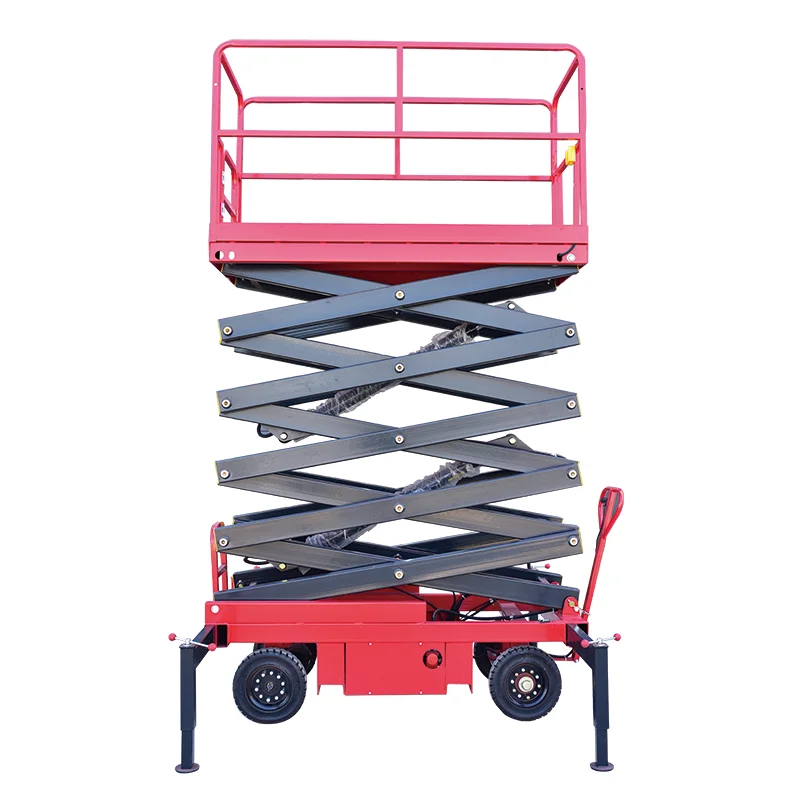 Hydraulic Automatic Scaffolding Elevator for Construction   Mobile  Electric Scaffold Lift 4m 6m 8m 10m