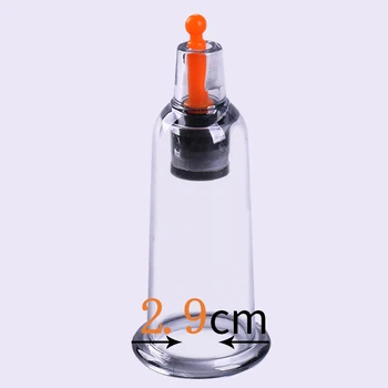 BY B06 -2.9cm thick hijama cupping cups Wholesale facial hijama plastic cupping  vaccum cupping suction cup