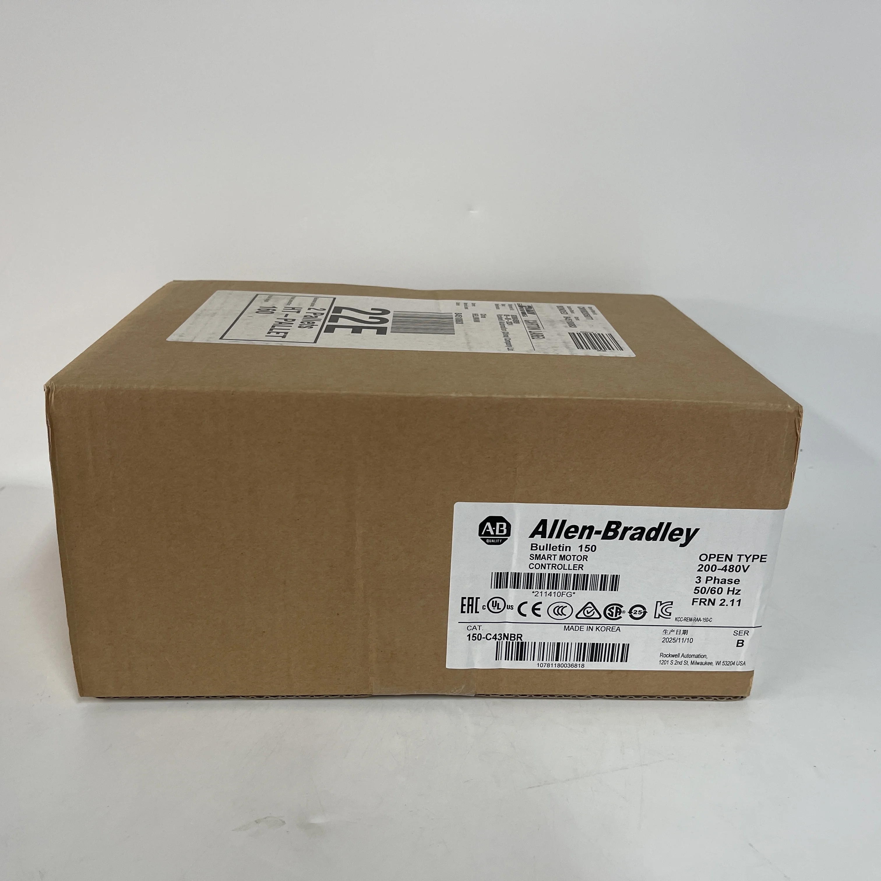 Allen‑Bradley Smart Motor Controller 150-C43NBR Allen‑Bradley Smart Motor Controller 150-C43NBR