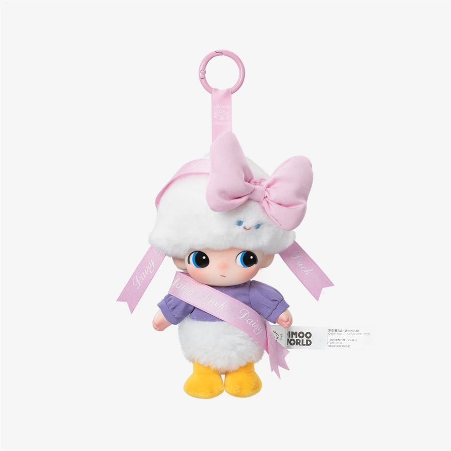 Popmart DIMOO WORLD DISSNNEYY Series Vinyl Plush Keychain