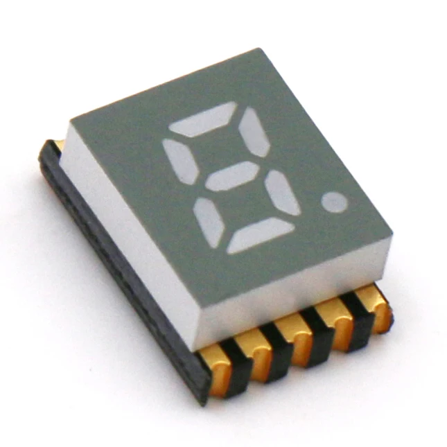 Mini 7 Segment Led SMD Display Small 1 Digit 7 Segment Smt Display