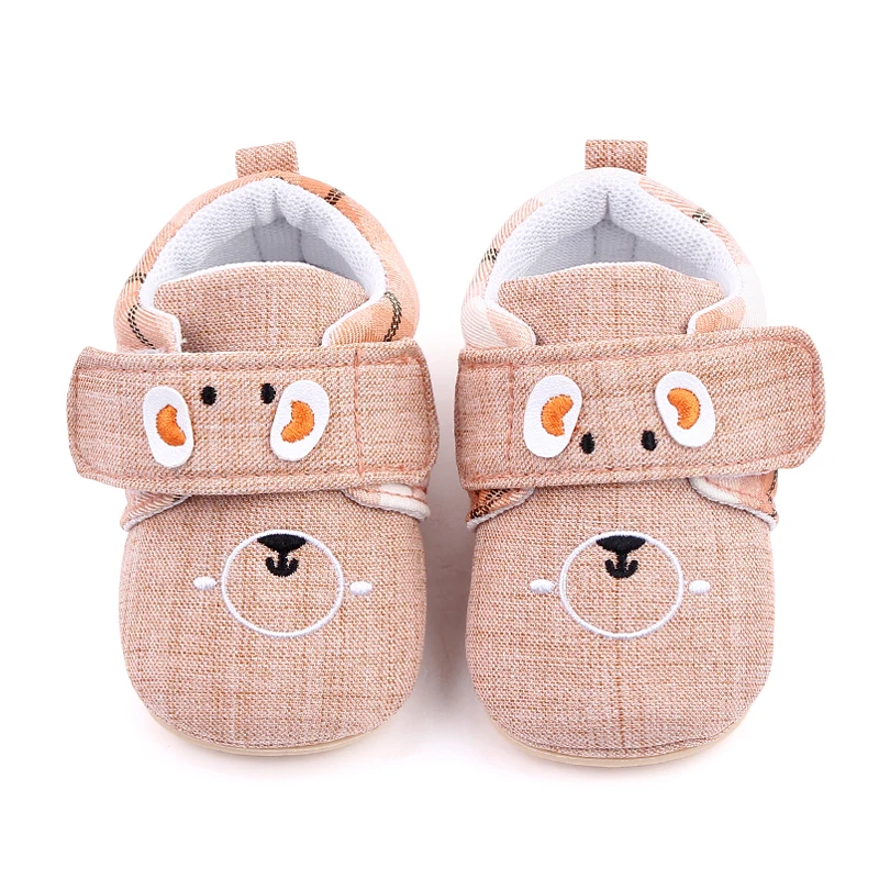 High Quality Soft TPR Baby Walking Shoes Soft Cotton Toddler Shoes manufacture