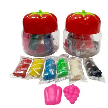 High quality lower price safety NON TOXIC cute 6 colors  modeling play dough color dough