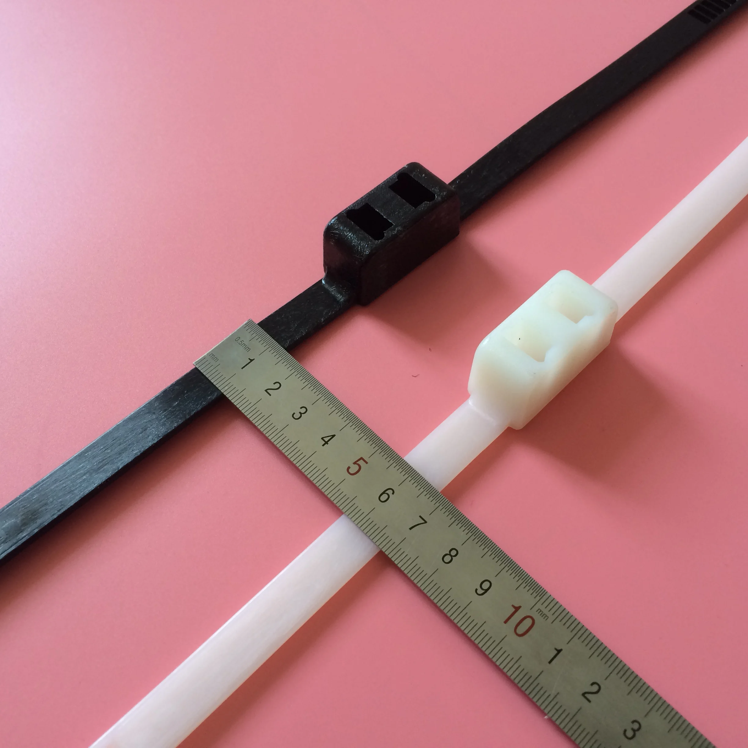 Double Flex Zip Tie Cuff Flex Restraints Handcuff Disposable Restraints Self Locking Nylon Cable