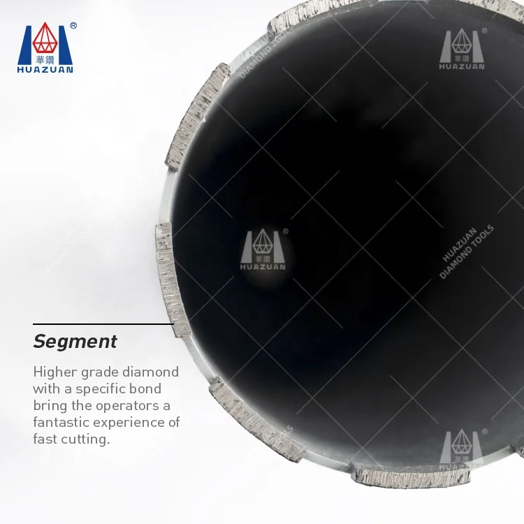 105mm Normal Segment Reinforced Concrete Diamond Core Drilling Bits
