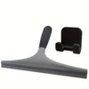 Dark gray and black two-color scraper + black hook