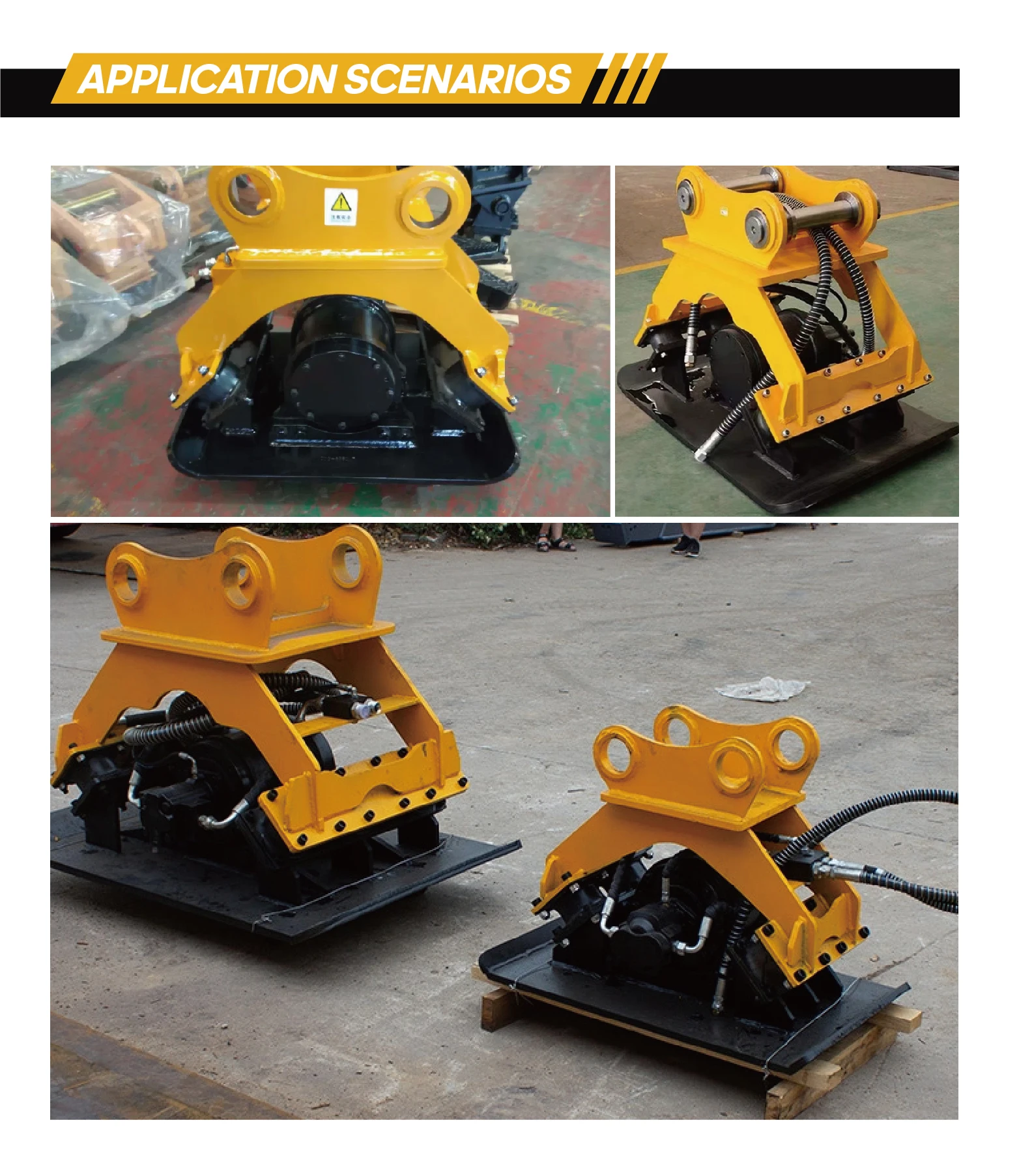 YICHEN Gasoline Vibration Tamping Machine for Pavement and Trench Compacting Durable Engine Easy Operation details