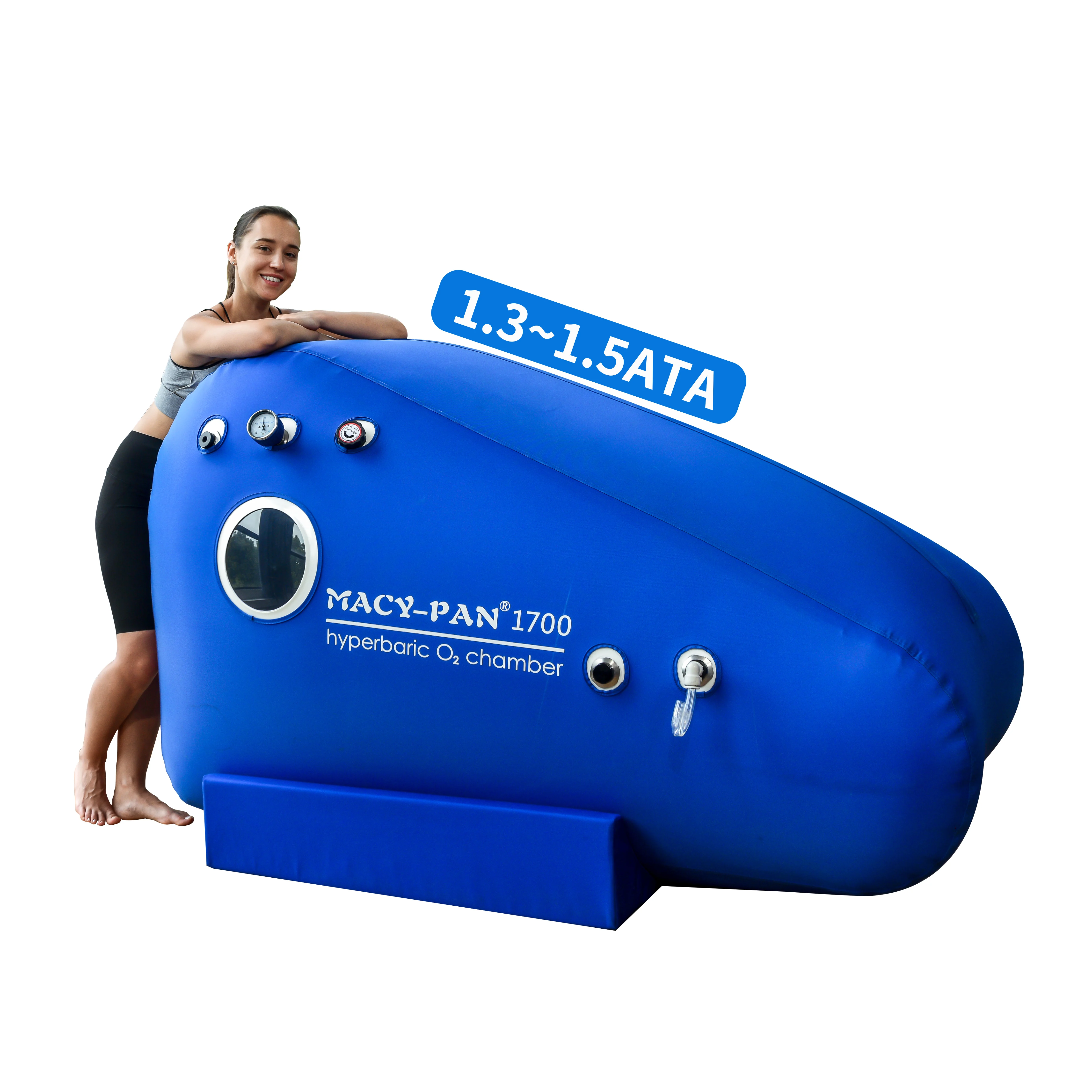 MACY-PAN ST1700 1.3/1.4/1.5ATA Sitting Hyperbaric Oxygen Chamber Portable HBOT Therapy Health/Beauty Care For Sale Home/Athletes