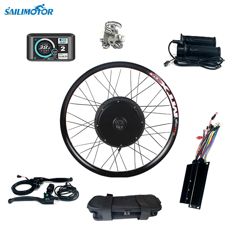 48v 1500w electric bicycle kit Bike Conversion Kit, 20