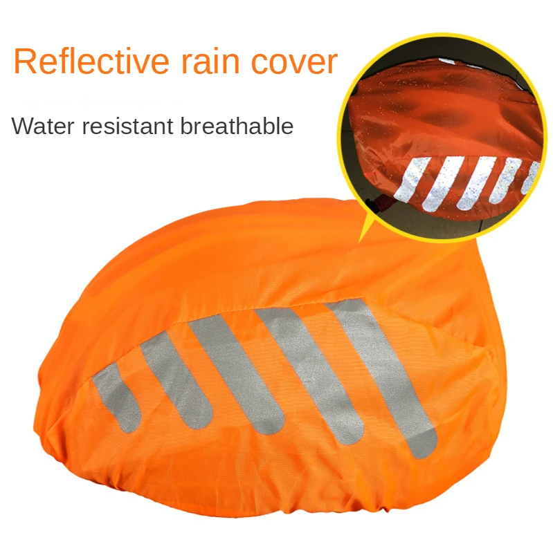 bike helmet cover orange Covers and is waterproof Halloween helmet cover
