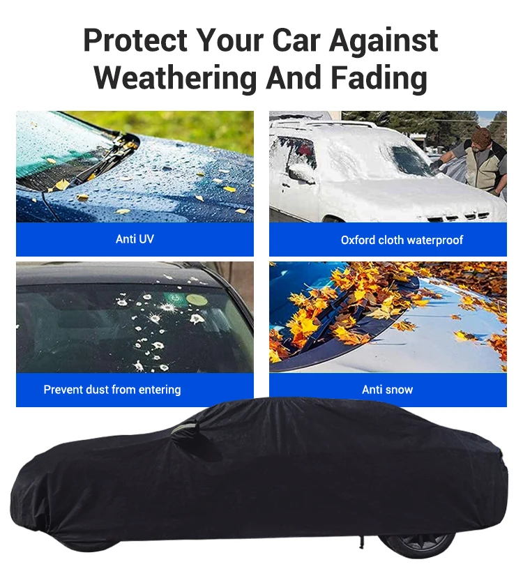 Waterproof Car Cover All Weather Snowproof Uv Protection Windproof