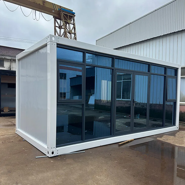 Professional Easily Installation Myanmar 20Ft 40Ft Collapsible Houses Foldable Container Homes Prefab Buildings