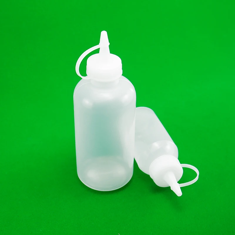 product pe plastic squeeze bottle with needle tip cap wholesale dropper bottle 250ml flat bottle for glue lube-31