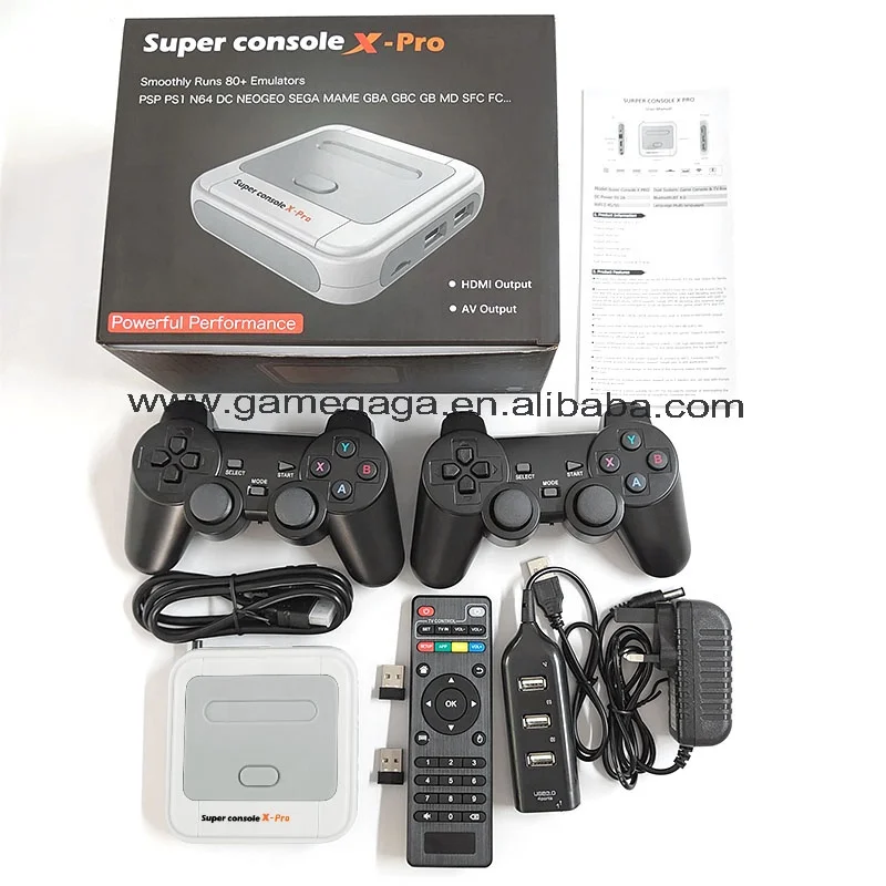 Super Console X Pro TV Video Game Console WIFI HD Output 64G 128G 256G  50000+ Retro Games Player| Alibaba.com