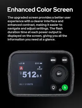 Godox AD200 Pro II Godox AD200Pro II Godox AD200ProII, One-Tap Sync with X3, Optimized Flash Heads, BiColor LED Modelling Led detail image