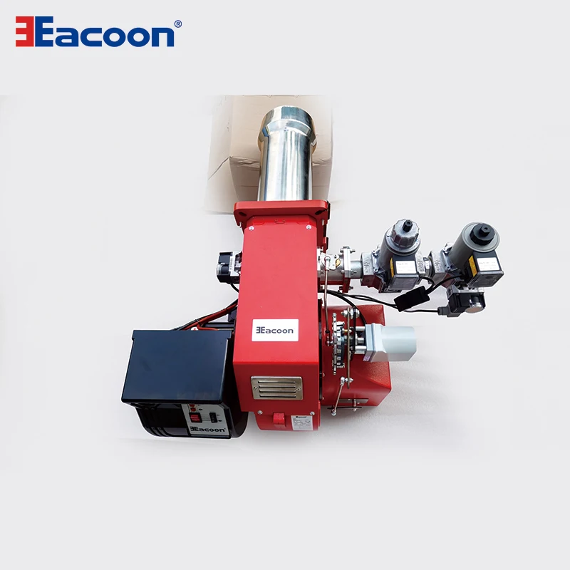 High Power Two-Stage Industrial Gas Burner Essential Boiler Parts Included for Condition Gas Boiler