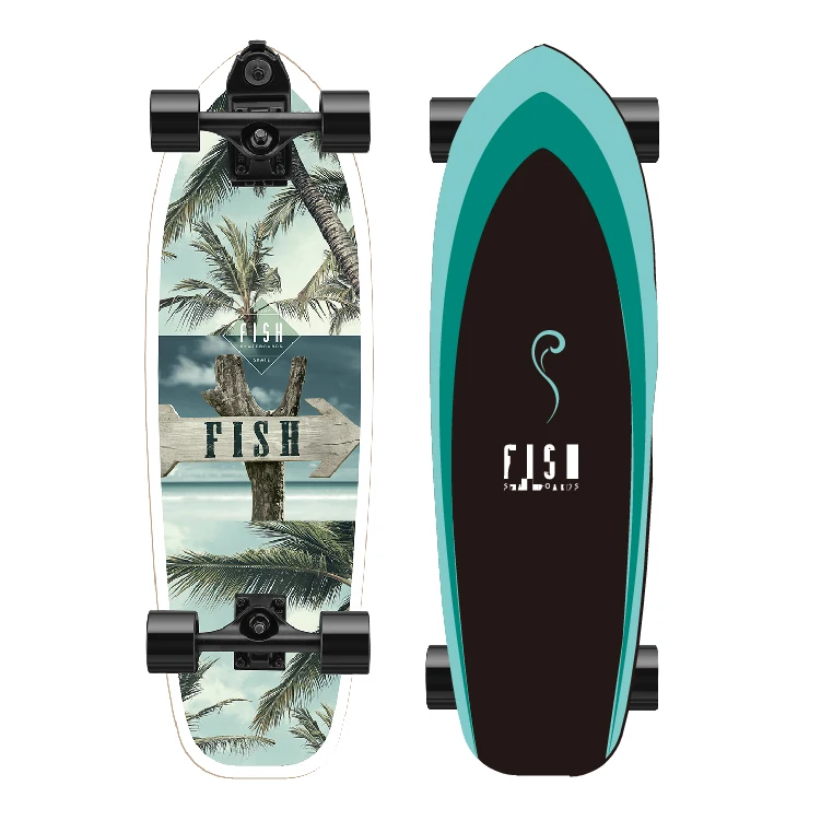 Carver スケートボード 木製デッキ 人気のカーバー木製デッキアウトドアアダルトサーフスケートサーフ