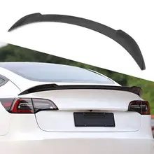 Factory customization Carbon Fiber Car Universal For Tesla Model 3 Spoiler