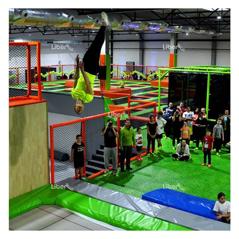 Профессиональная кровать для прыжков 14 футов по заводской цене прямоугольный полипропиленовый батут тканевый весенний коврик тренажерного зала