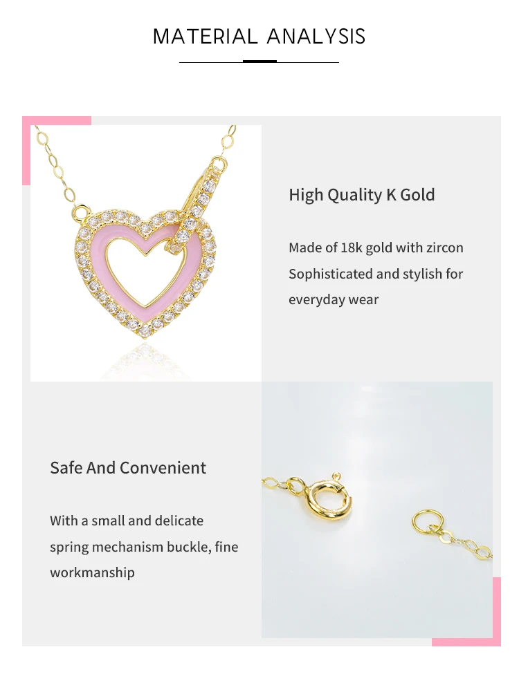 Wholesale Jewelry 14k 18k 10k Prue Gold Necklace Jewelry Woman Chocker