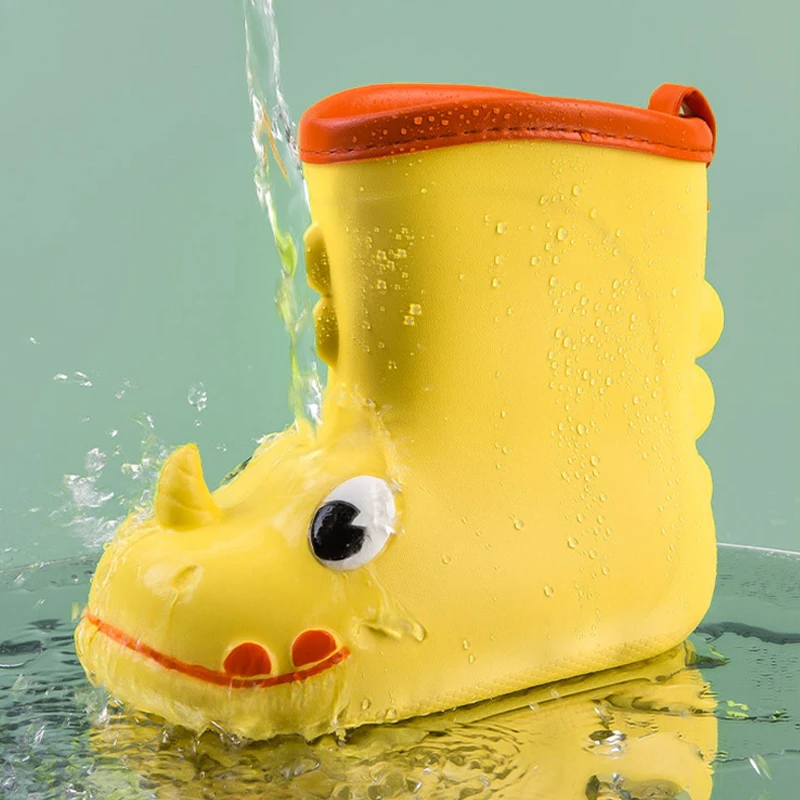 Детские непромокаемые ботинки для мальчиков и